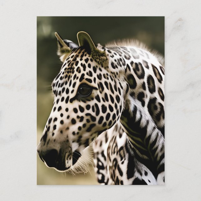 Funny Leopard Appaloosa Horse Postcard (Front)