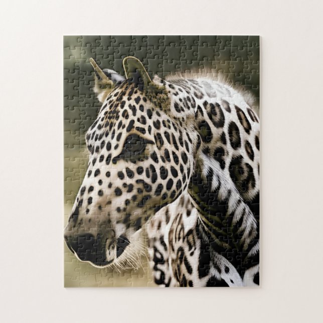 Funny Leopard Appaloosa  Jigsaw Puzzle (Vertical)