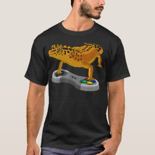 Funny Leopard Gecko Bearded Dragon Gift Kids Cool T-Shirt