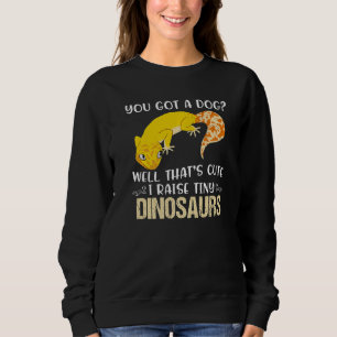 Funny Leopard Gecko Pet Lizard Lover Men Women Kid Sweatshirt