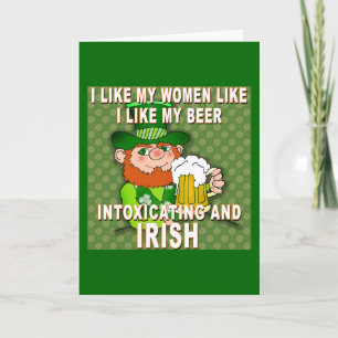 Funny Leprechaun Meme for St Patricks Day Card