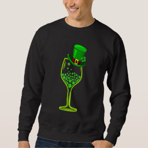 Funny Leprechaun Size I'm Not Short St Patricks Da Sweatshirt