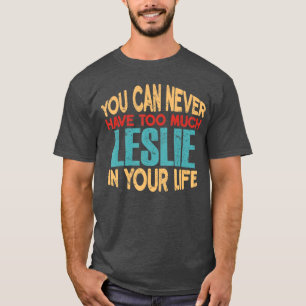 Funny Leslie Personalizedshirt First Name Joke Ite T-Shirt