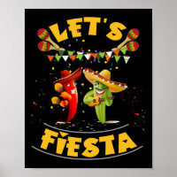 Funny Let's Fiesta Cinco De Mayo Men Women Kids Pa
