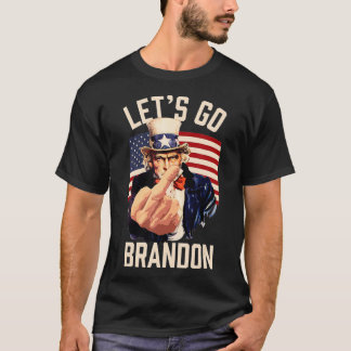 Funny Let's Go Brandon Uncle Sam Let's Go Brandon  T-Shirt