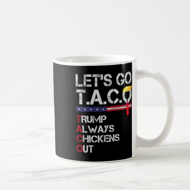 Funny Let's Go Taco 19  Coffee Mug (Right)