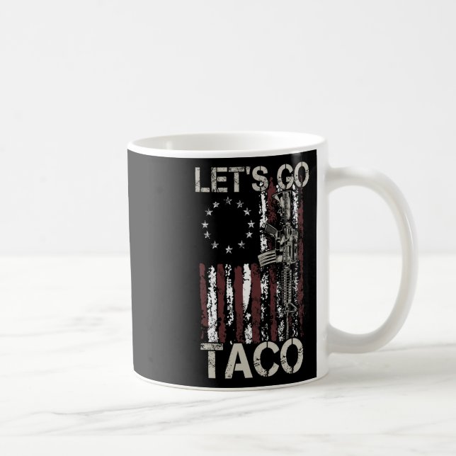 Funny Let's Go Taco 21  Coffee Mug (Right)