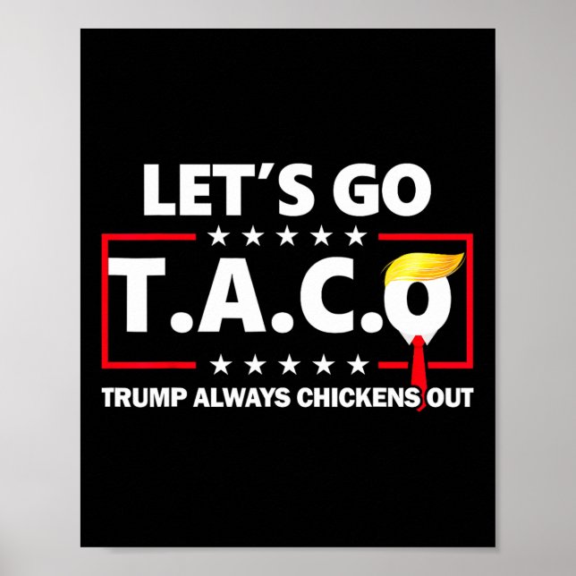 Funny Let's Go Taco 49  Poster (Front)