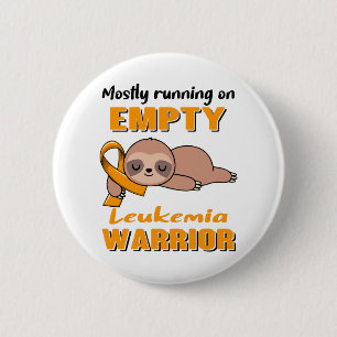 Funny Leukaemia Awareness Gifts 6 Cm Round Badge