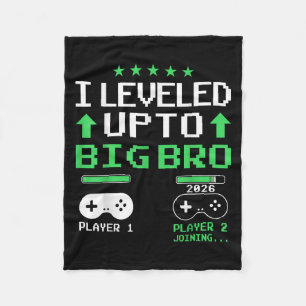 Funny Levelled Up To Big Brother 2026 Soon To Be B Fleece Blanket