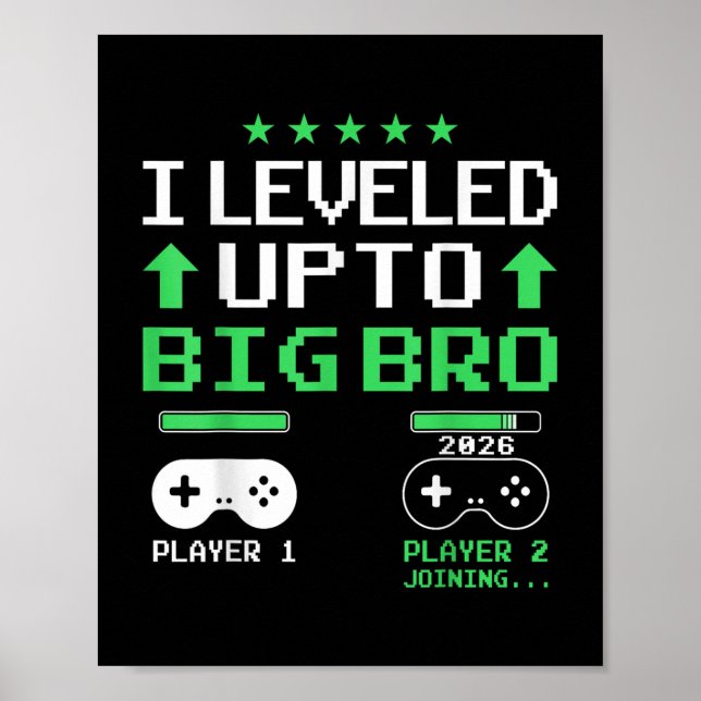 Funny Levelled Up To Big Brother 2026 Soon To Be B Poster (Front)