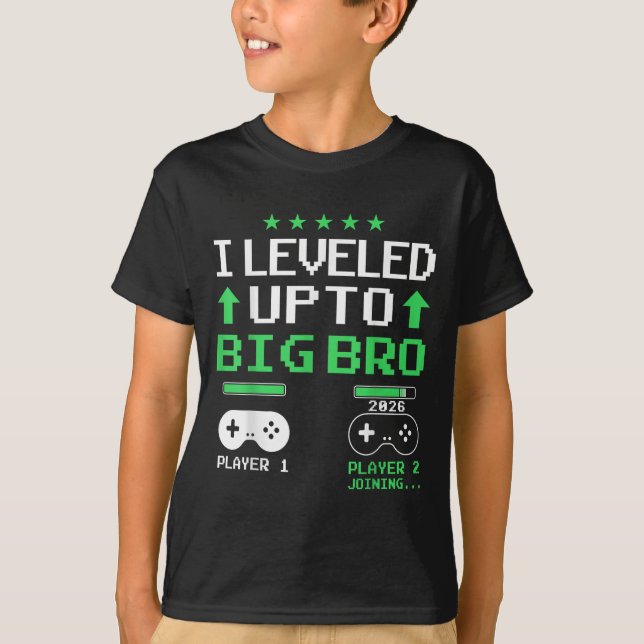 Funny Levelled Up To Big Brother 2026 Soon To Be B T-Shirt (Front)