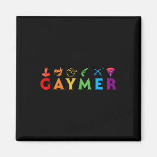 Funny Lgbt Pride Gay Gamer Video Game Lover Magnet
