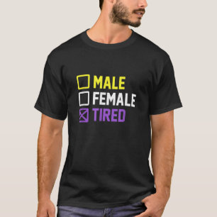 Funny LGBT Pride Nonbinary Flag Non Binary T Shirt