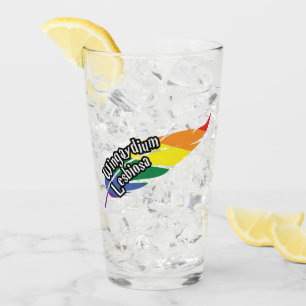 Funny LGBTQ   Play On Words   Pride   Rainbow Glass