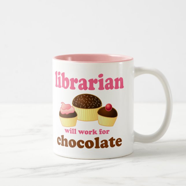 Funny Librarian Mug (Right)
