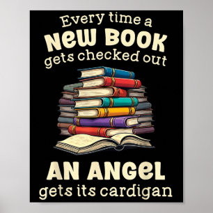 Funny Librarian Quote For Library Nerd  Poster