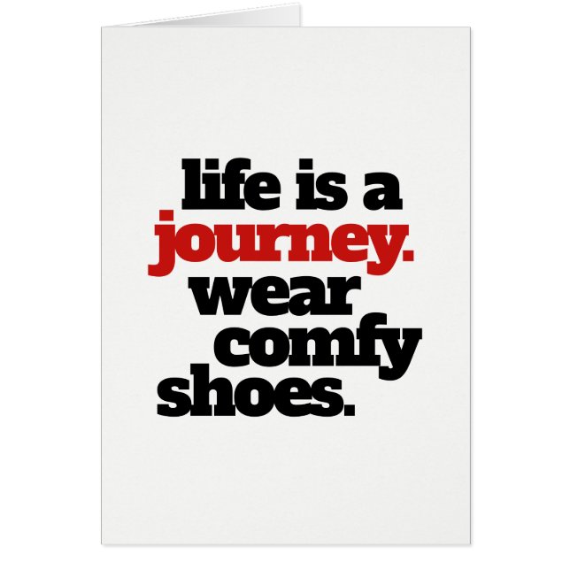 Funny Life is a Journey ... (Front)