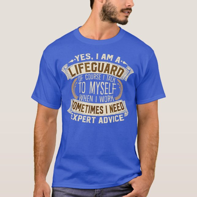 Funny Lifeguard Shirt I Men Women Gift (Front)