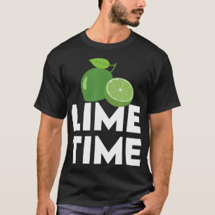 Funny Lime Time Outfit Halloween Fruit T-Shirt
