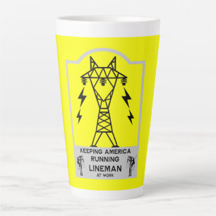 Funny Lineman Mug – Power Lineman Gift – Electric