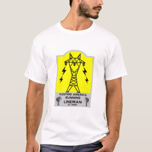 Funny Lineman Mug – Power Lineman Gift – Electric  T-Shirt