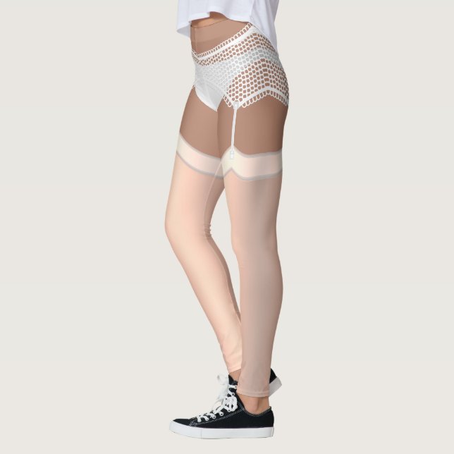 Funny Lingerie Leggings Stockings Costume Pants (Left)