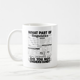 Funny Linguistics Gift for SLP Speech Therapist Coffee Mug