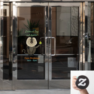 Funny lion tailed macaque monkey cartoon