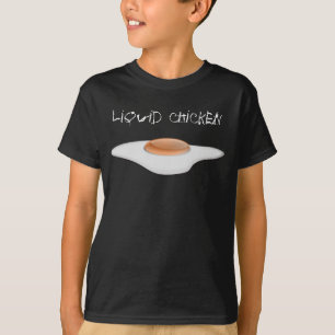 Funny liquid chicken with fried egg T-Shirt