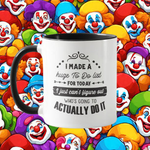 funny list word art mug