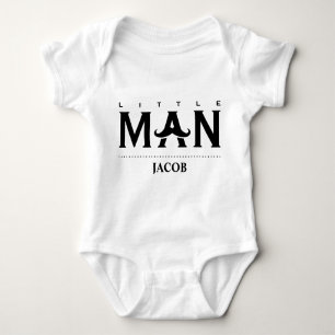 Funny Little Boy Custom Baby Bodysuit