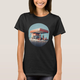 Funny little break with Gas Station T-Shirt