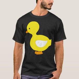 Funny little duck in fantastic yellow golden retri T-Shirt