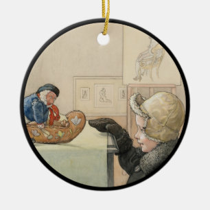 Funny Little Fellow Ceramic Tree Decoration