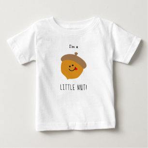Funny Little Nut Baby Acorn Cartoon Cute T-Shirt