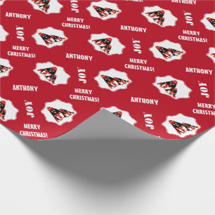 Funny Little Penguins Christmas Wrapping Paper