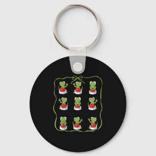 Funny Lizard Lizard Lizard Animal Button Meme Key Ring