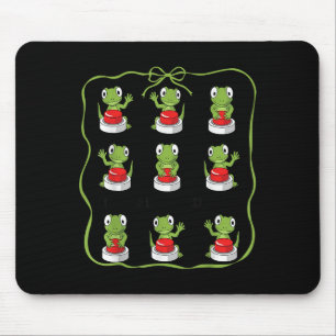 Funny Lizard Lizard Lizard Animal Button Meme  Mouse Pad