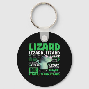 Funny Lizard Meme Animal Women Men _1 Key Ring