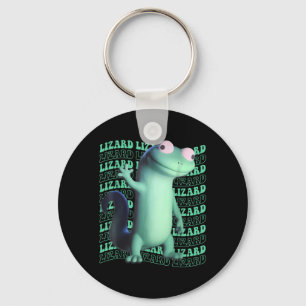 Funny Lizard Meme Animal Women Men _4 Key Ring