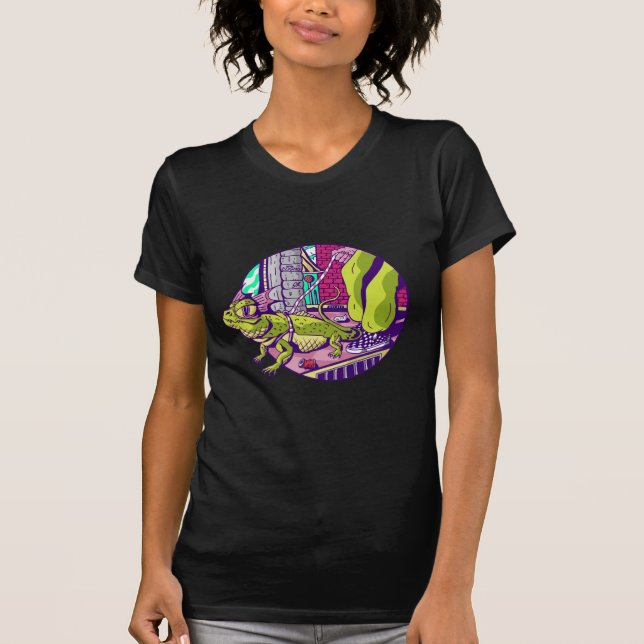 Funny Lizard Pet T-Shirt (Front)