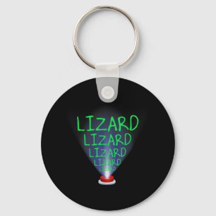 Funny Lizard Trending Meme T-shirt.png Key Ring