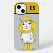 Funny Llama in Rain Boots – Beach Humour