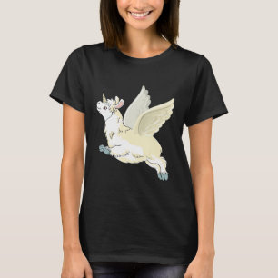 Funny Llama unicorn for girls boys women T-Shirt