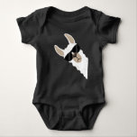 Funny Llama with sunglasses cool alpaca Baby Bodysuit<br><div class="desc">Funny Llama with sunglasses cool alpaca</div>