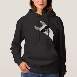 Funny Llama with sunglasses cool alpaca Hoodie