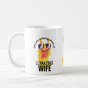 FUNNY LLAMA You Are Amazing WIFE MOTHER MOM NANA   Coffee Mug