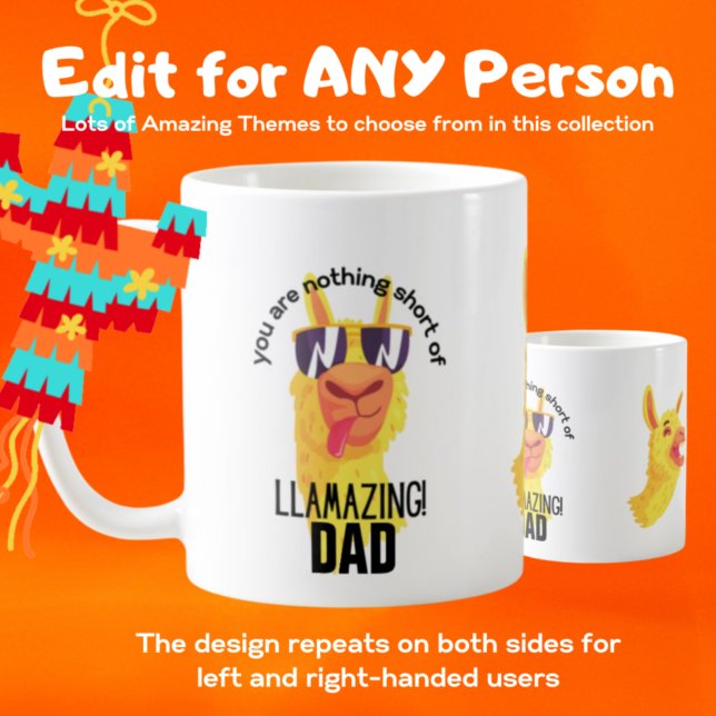 FUNNY LLAMA You Are Nothing Short of Amazing NAMED Coffee Mug (Creator Uploaded)