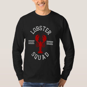 Funny Lobster Design For Men Women Seafood Lovers T-Shirt